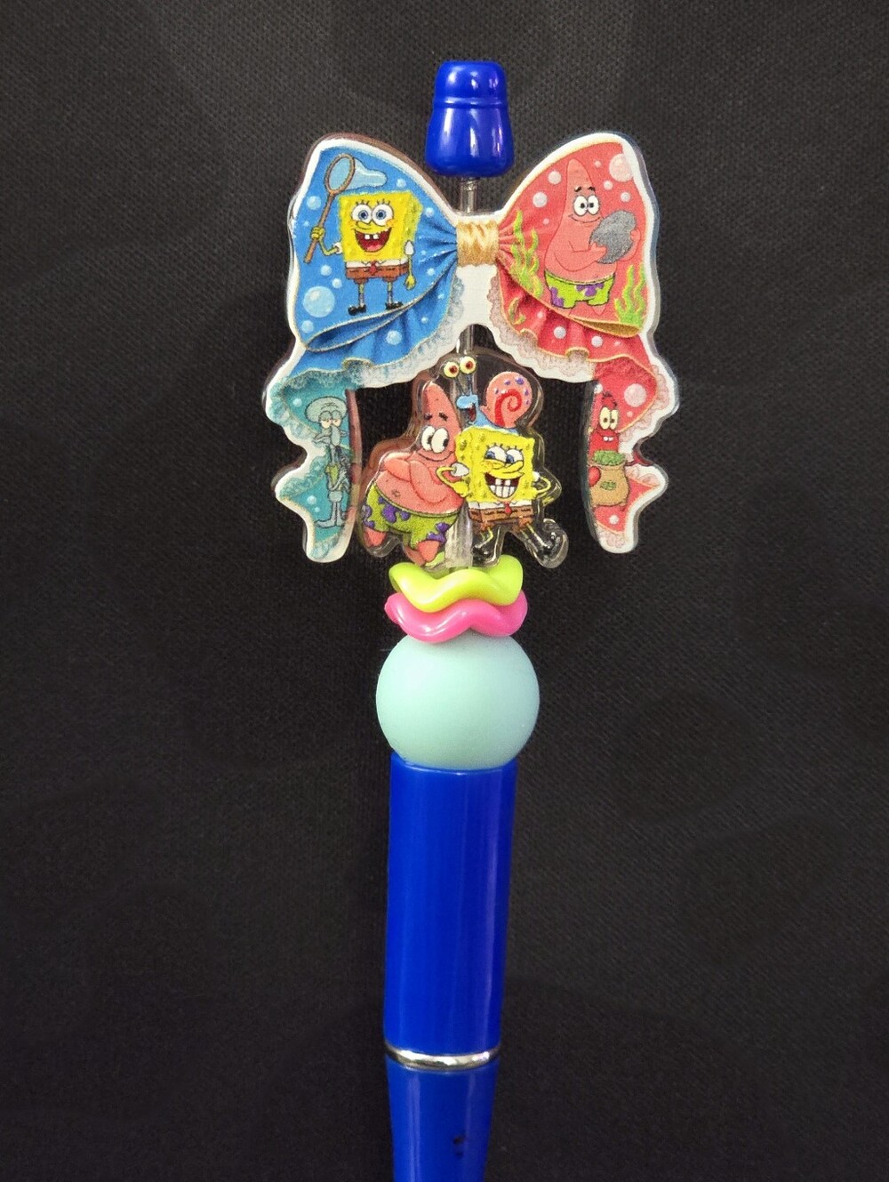 Spongebob Novelty Acrylic Spinner Pen